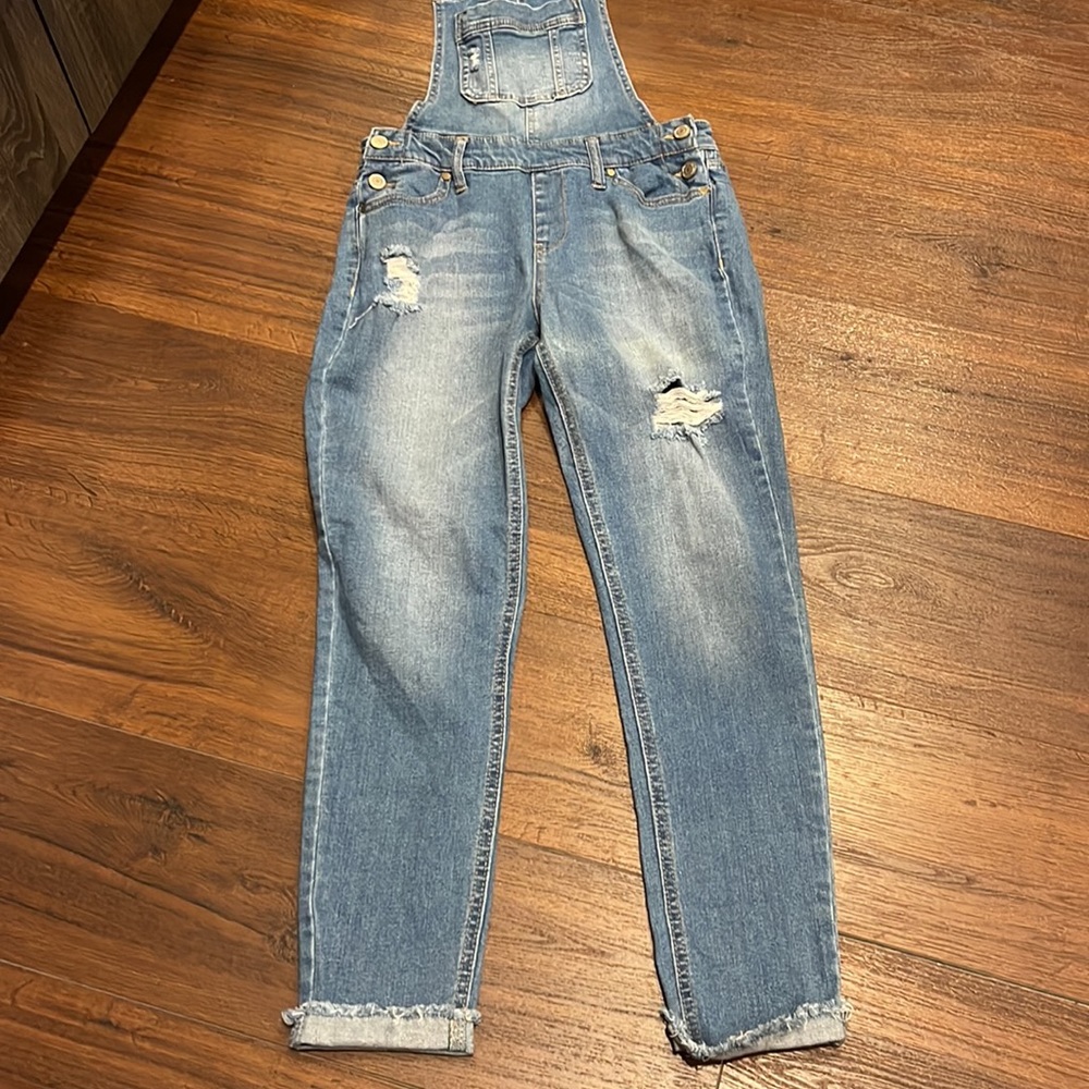 Cred NY Denim Jean Overall, adjustable straps and relax fit. - Picture 4 of 7